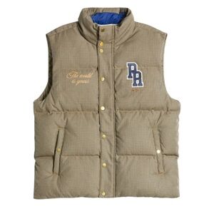 PUMA x Rhuigi Puffer Vest Size Medium Persian Blue